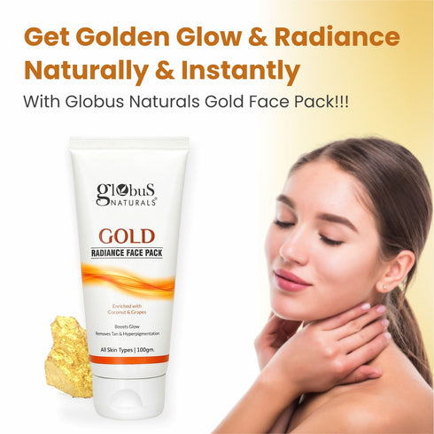 Globus Naturals Gold Radiance Face Pack