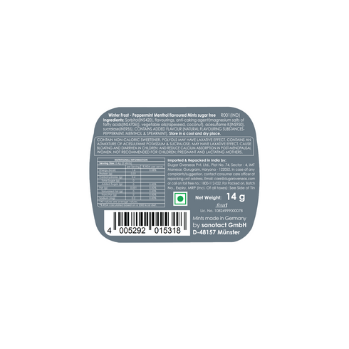 Impact Mints Green Apple Passion Fruit and Winter Frost Mints Pack of 3