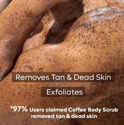 Coffee Body Scrub with Coconut - Natural & Vegan