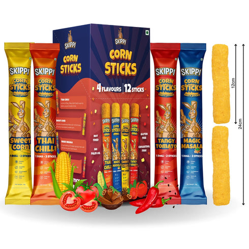 Skippi Ice Pops ALL FLAVOR BOX | Corn Sticks Combo