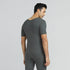 XYXX Cotton Rich Thermal Short Sleeve Vest Graphite Grey