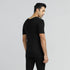 XYXX Cotton Rich Thermal Short Sleeve Vest Pitch Black