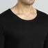 XYXX Cotton Rich Thermal Short Sleeve Vest Pitch Black