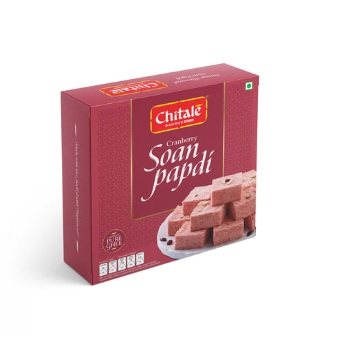 Chitale Bandhu Mithaiwale Soan Papdi Cranberry