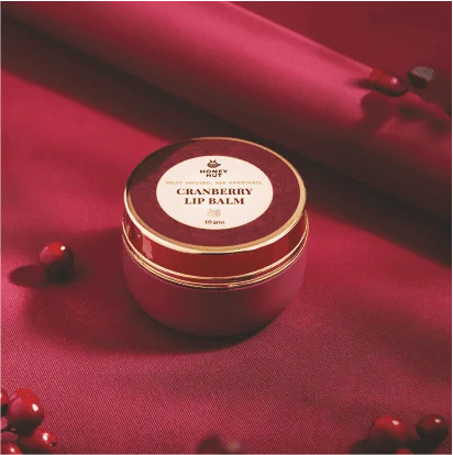 Honey Hut Cranberry Lip Balm