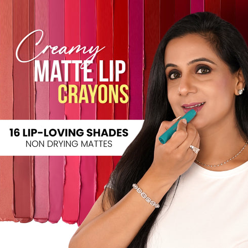 Parul Garg Beauty Influencer 89: Creamy Matte Lip Crayon