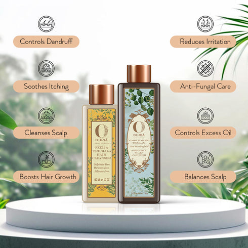 Ohria Ayurveda Anti Dandruff Combo