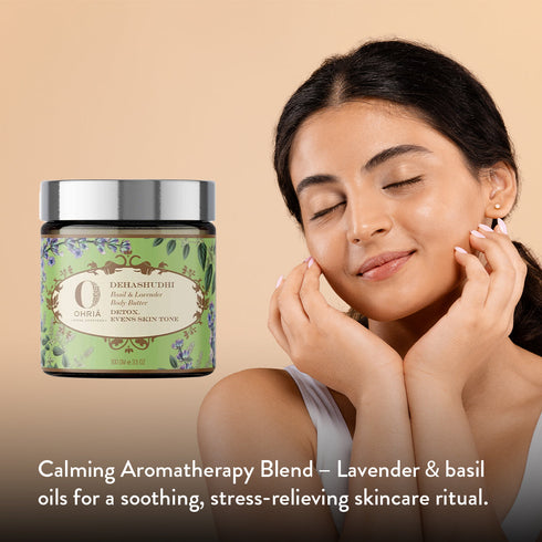Ohria Ayurveda Basil & Lavender Body Butter