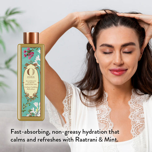 Ohria Ayurveda Raatrani & Mint Shower Wash