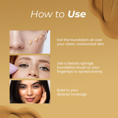 Colors Queen Lux Light Revitalizing Oil Free Foundation | 50 Gram