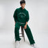 XYXX Oversized Hoodie and Sweatpants Co-ord Set Ivy Green