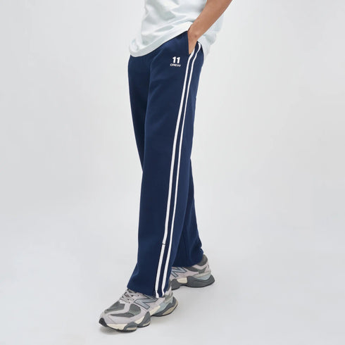 XYXX Oversized Zipper Hoodie and Trackpants Co-ord Set Blue Nights