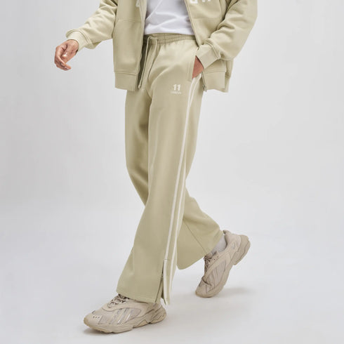 XYXX Oversized Zipper Hoodie and Trackpants Co-ord Set Minted Grey
