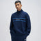 XYXX Crew Oversized Half-Zip Sweatshirt - Blue Nights