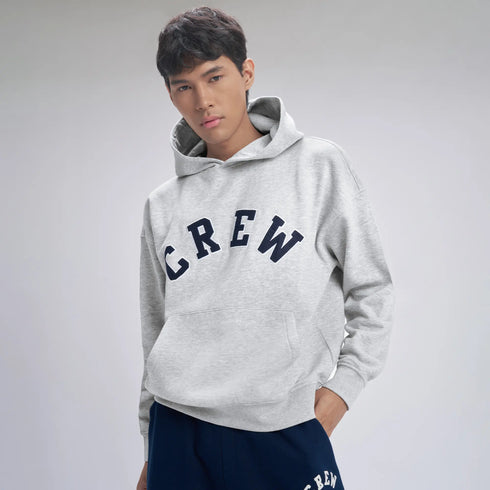 XYXX Crew Oversized Hoodie - Concrete Grey