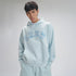 XYXX Crew Oversized Hoodie - Quad Blue