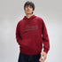 XYXX Crew Oversized Hoodie - Varsity Red