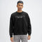 XYXX Crew Oversized Round Neck Sweatshirt - Ink Black