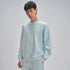 XYXX Crew Oversized Round Neck Sweatshirt - Quad Blue