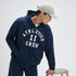XYXX Crew Oversized Zipper Hoodie - Blue Nights