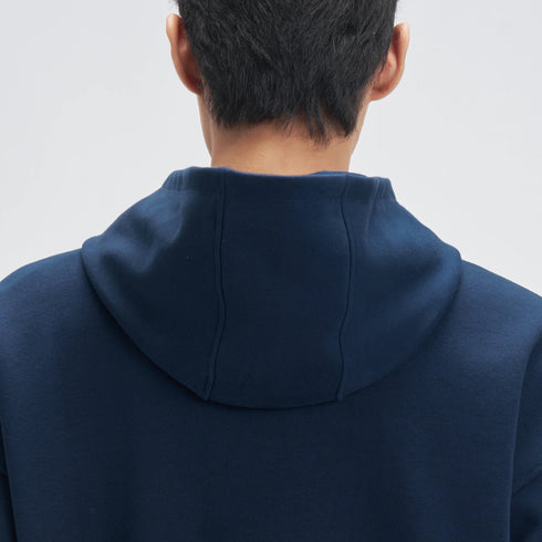 XYXX Crew Oversized Zipper Hoodie - Blue Nights