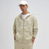 XYXX Crew Oversized Zipper Hoodie - Minted Grey