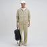 XYXX Crew Oversized Zipper Hoodie - Minted Grey