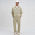 XYXX Crew Oversized Zipper Hoodie - Minted Grey