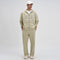 XYXX Oversized Zipper Hoodie and Trackpants Co-ord Set Minted Grey