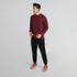 XYXX Cruze French Terry Cotton Sweatshirts Auburn Red