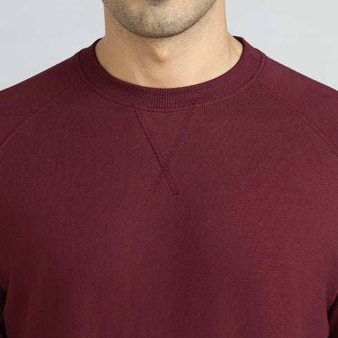 XYXX Cruze French Terry Cotton Sweatshirts Auburn Red