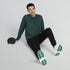 XYXX Cruze French Terry Cotton Sweatshirts Forest Green
