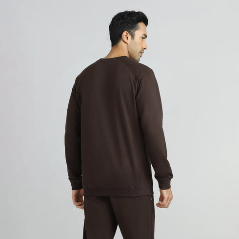 XYXX Cruze French Terry Cotton Sweatshirts Malt Brown