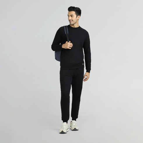 XYXX Cruze French Terry Cotton Sweatshirts Pitch Black