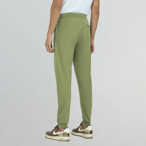 XYXX Cruze French Terry Cotton Joggers Olive Green