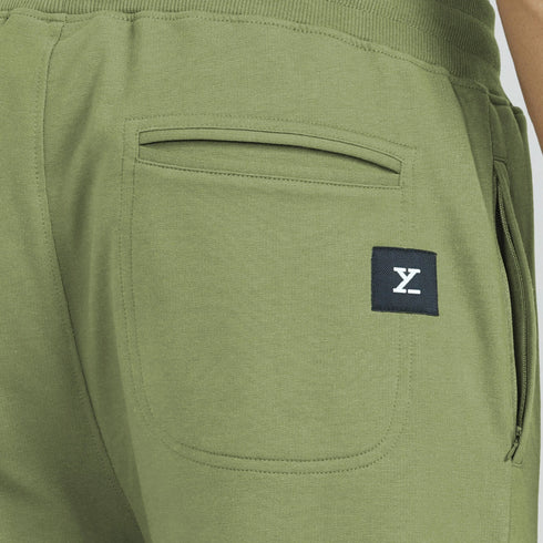 XYXX Cruze French Terry Cotton Joggers Olive Green