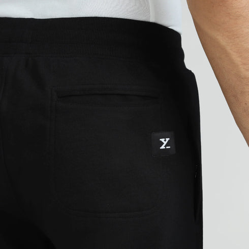 XYXX Cruze French Terry Cotton Joggers Pitch Black