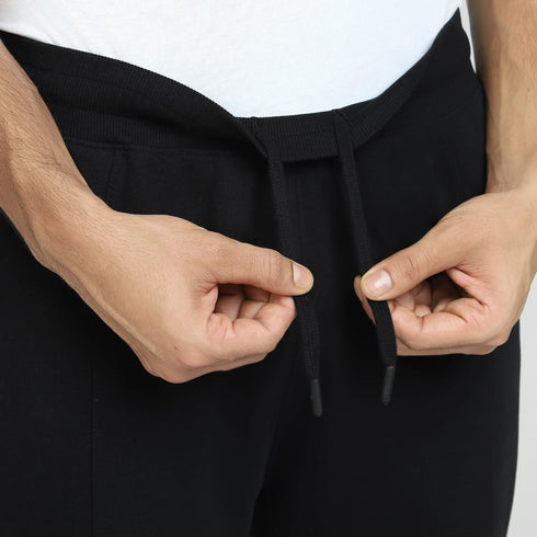 XYXX Cruze French Terry Cotton Joggers Pitch Black