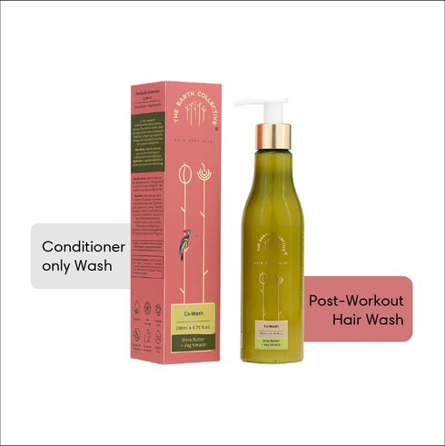 Theearthcollective in Co Wash Post Workout Hair Wash Conditioner only wash