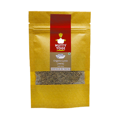Nutty Yogi Organic Cumin Seeds 100gm