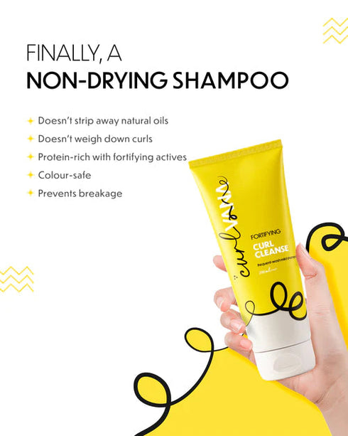 Curlvana Fortifying Curl Cleanse Shampoo
