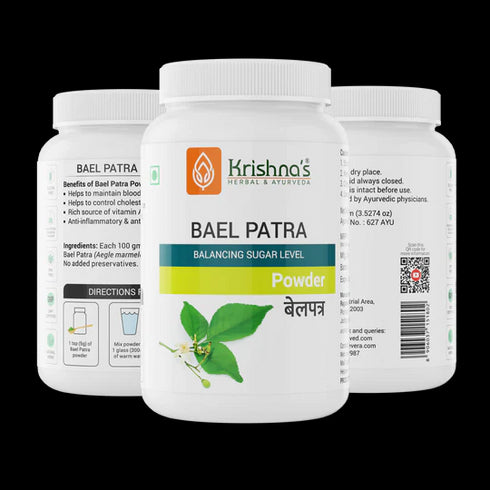 Krishna'S Herbal And Ayurveda Bael Patra Powder