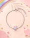 Meera Jaipur Pretty in Pink Doll Silver Bracelet