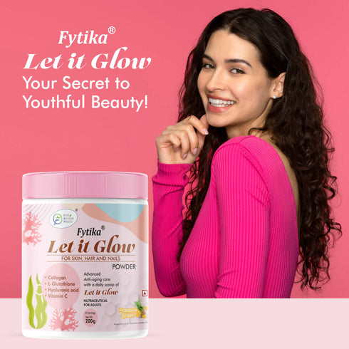 Fytika Let It Glow Collagen Powder Pineapple Flavor