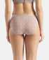 Jockey Disney Mickey & Friends High Coverage Cotton Mid Waist Hipster | Mocha, High Rose & Ashleigh Blue | Pack of 3