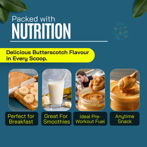 Fitfeast Butterscotch Peanut Butter 400g