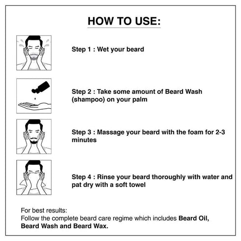 The Man Company Beard Wash With Almond & Thyme