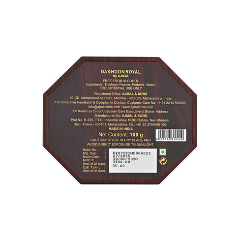 Ajmal Perfumes India Dakhoon Royal