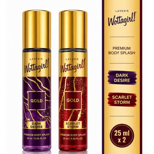 Layer'r Wottagirl Gold Body Splash Combo
