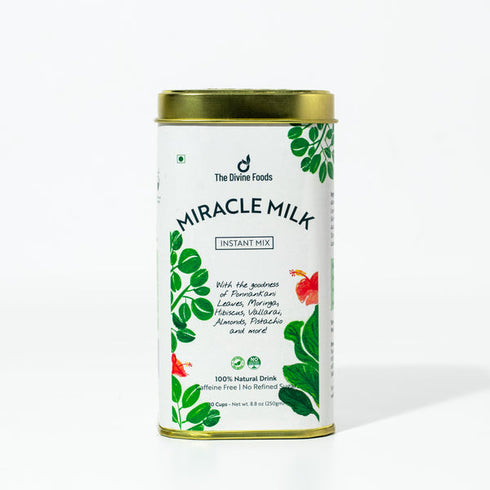 The Divine Foods Miracle Milk Instant Latte Mix